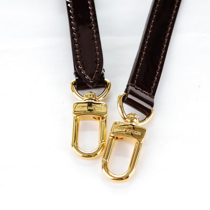 Louis Vuitton Patent 16mm Adjustable Shoulder Strap Amarante 4 of 4