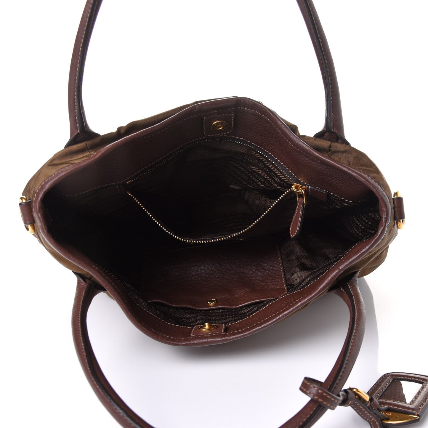 Tessuto Nylon Shoulder Bag Cocco