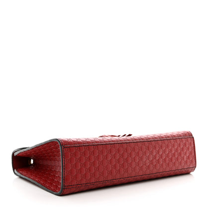 Gucci Microguccissima Medium Emily Chain Shoulder Bag Red 4 of 12
