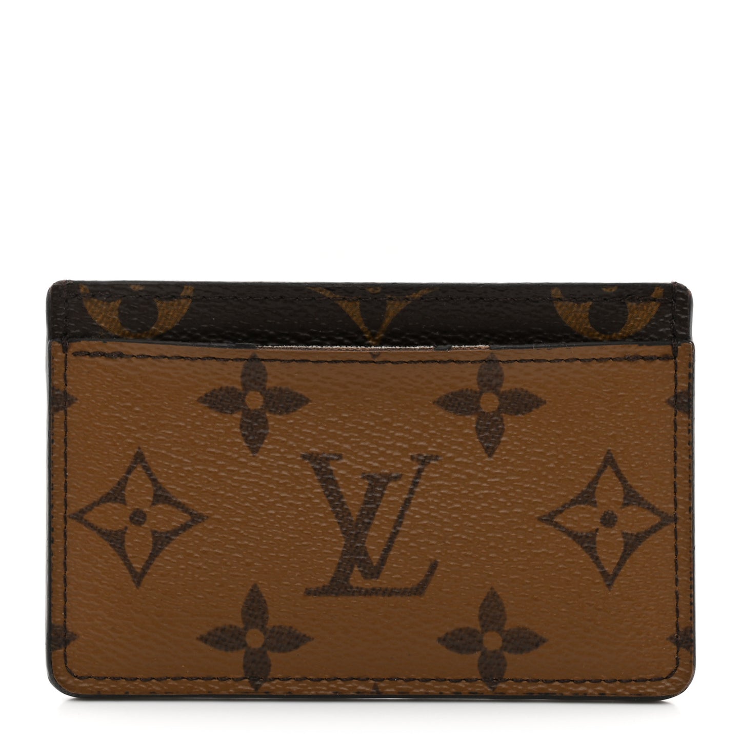 Reverse Monogram Card Holder
