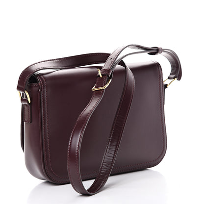Celine Satinated Calfskin Medium Crecy Bag Burgundy 2 of 10