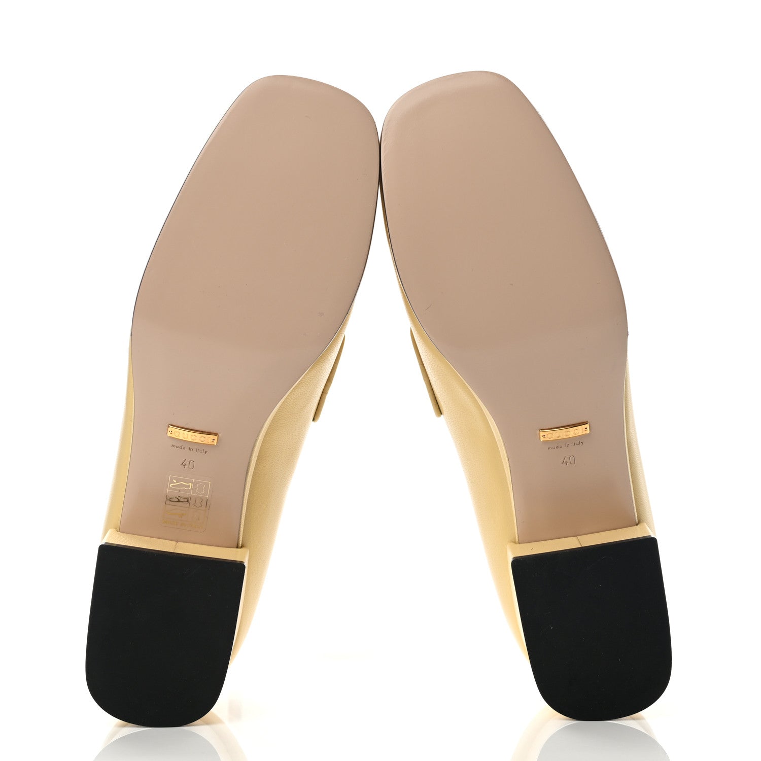 Gucci Goatskin Houdan Platform Loafers 40 Burro 5 of 9