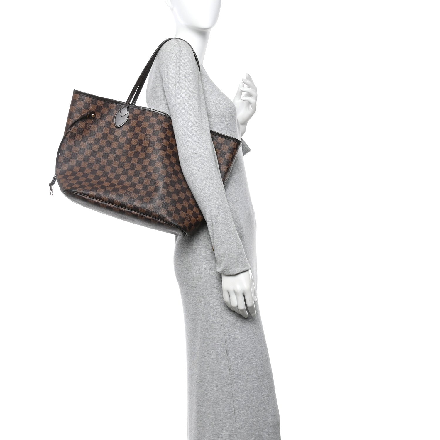 Louis Vuitton Damier Ebene Neo Neverfull MM 2 of 15
