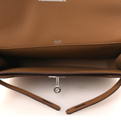 Hermes Togo Kelly Depeches 25 Biscuit 5 of 13