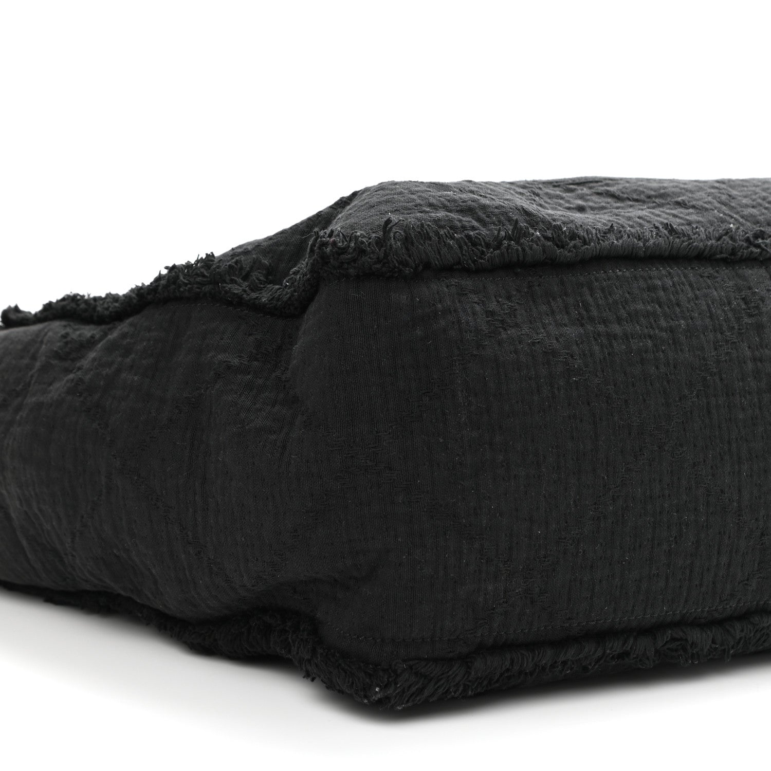 Chanel Canvas Extra Large Double Face Shopping Tote Black 9 of 10