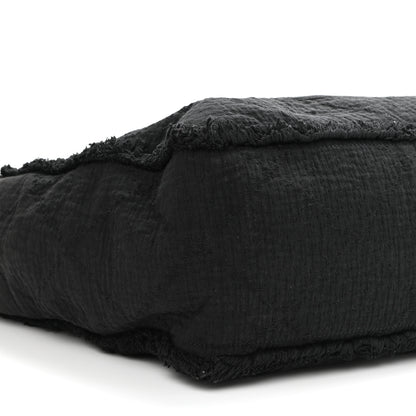 Chanel Canvas Extra Large Double Face Shopping Tote Black 9 of 10