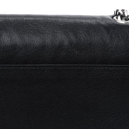 Saint Laurent Calfskin Small Monogram Sunset Black 17 of 18