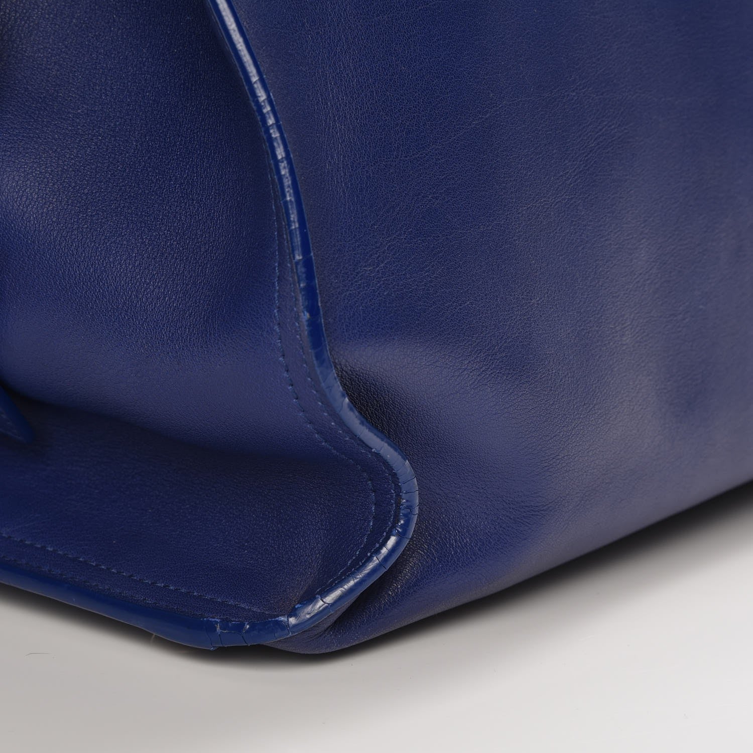 Saint Laurent Calfskin Medium Classic Y Cabas Navy 12 of 12