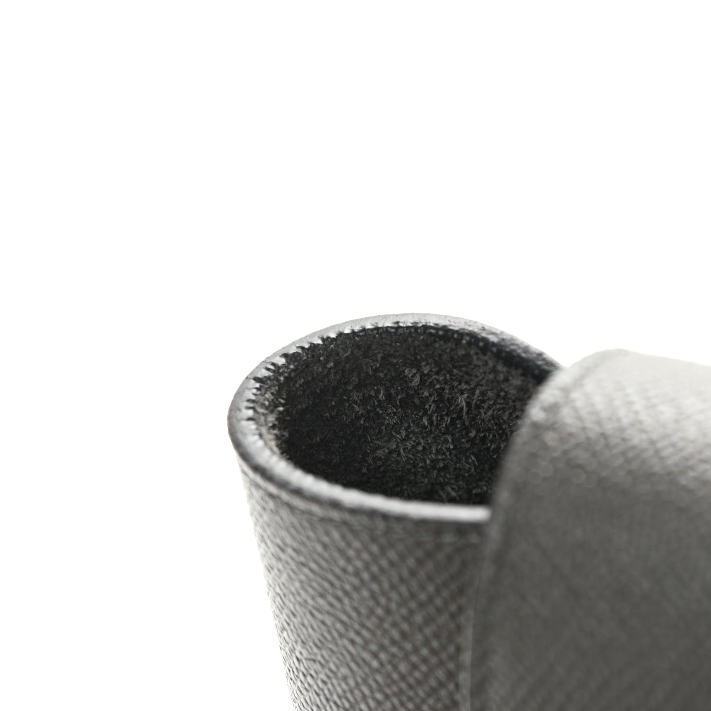 Grained Calfskin Nano Belt Bag Grey