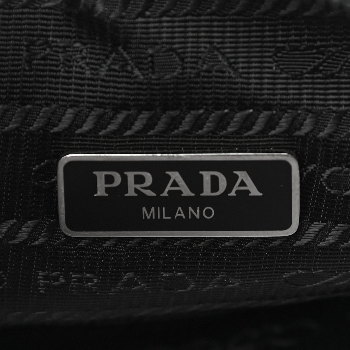 Tessuto Nylon Mini Re-Edition 2000 Bag Black