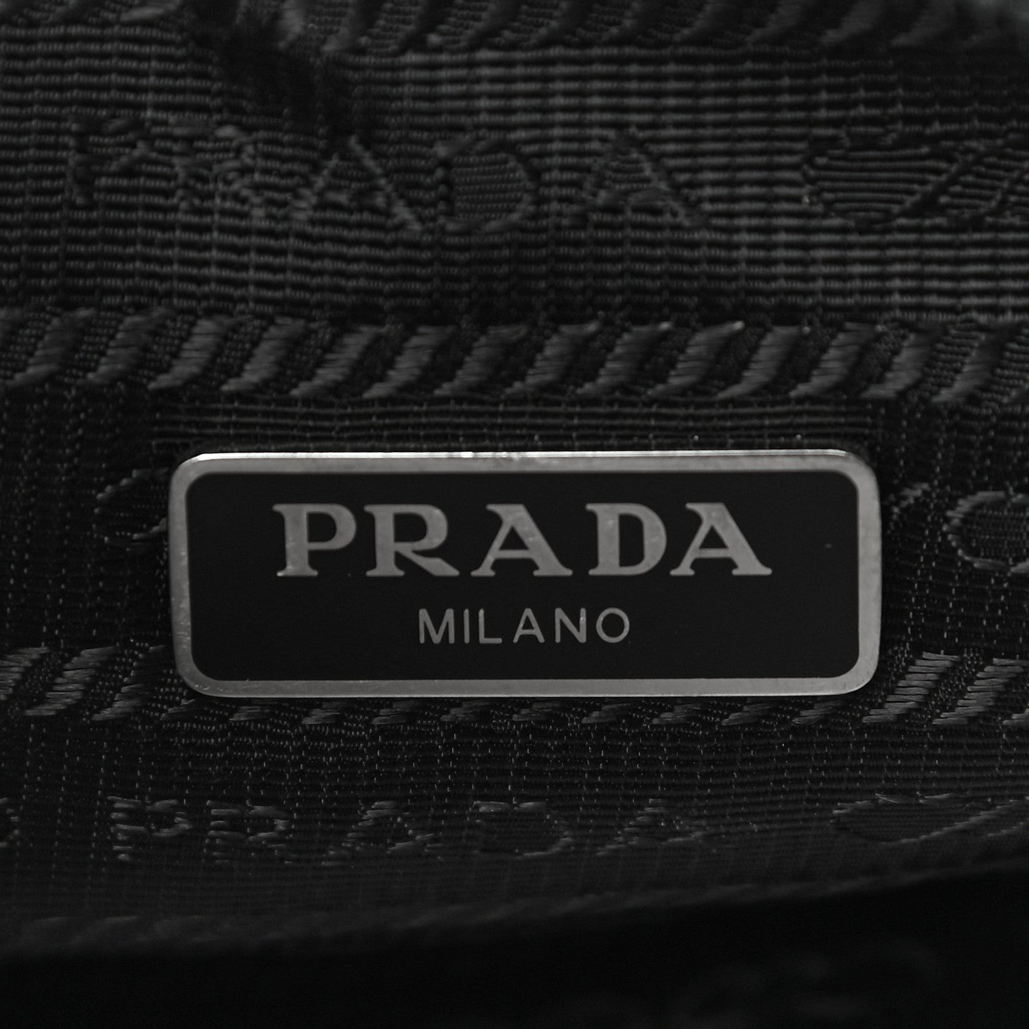 Prada Tessuto Nylon Mini Re-Edition 2000 Bag Black 6 of 13