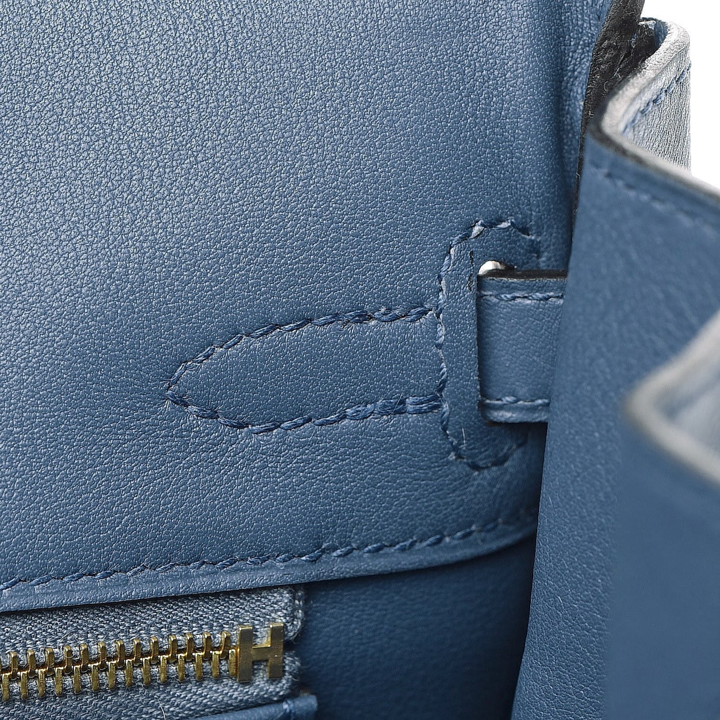 Swift Birkin 25 Bleu Agate