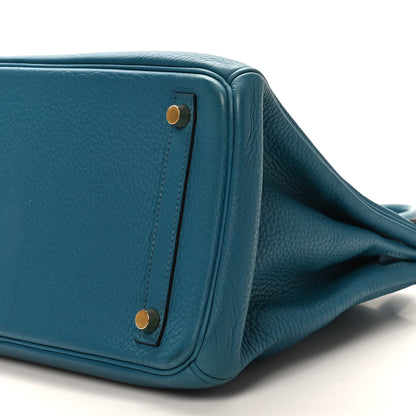 Hermes Togo Birkin 30 Bleu Izmir 11 of 11