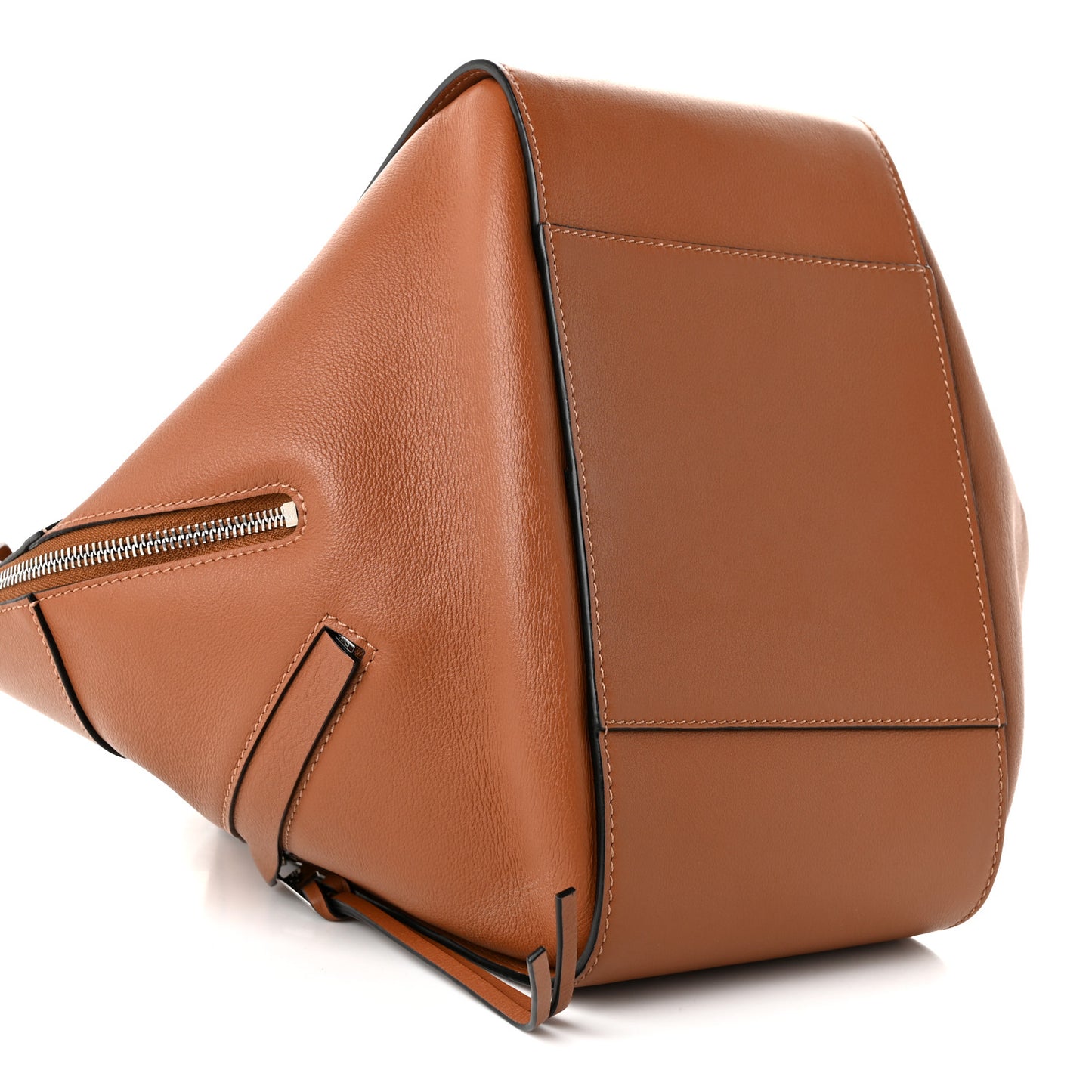 Calfskin Small Hammock Shoulder Bag Tan