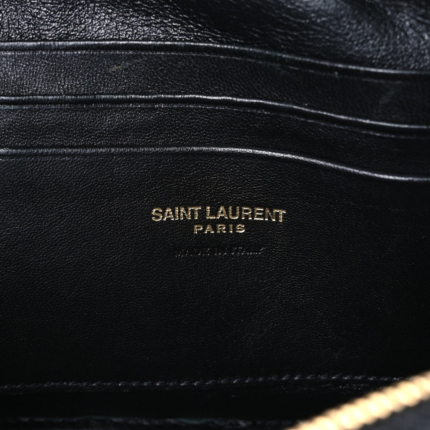 Grain De Poudre Matelasse Monogram Mini Lou Camera Bag Black