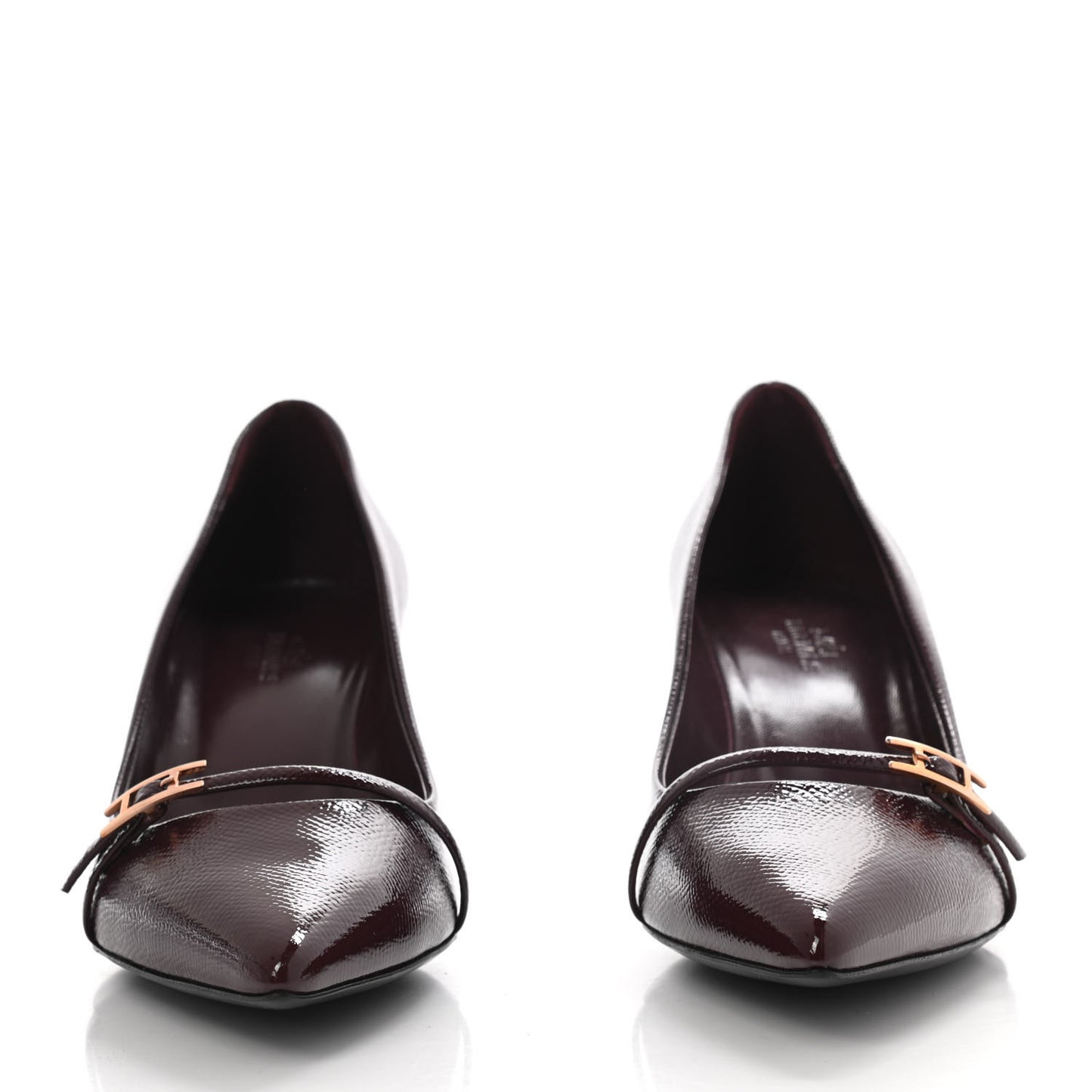 Patent Epsom Lauren Pumps 37.5 Bordeaux