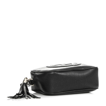 Gucci Pebbled Calfskin Small Soho Disco Bag Black 4 of 14