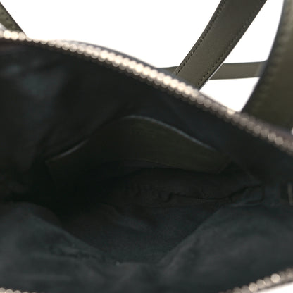 Salvatore Ferragamo Calfskin Embossed Gancini Crossbody Green 5 of 9