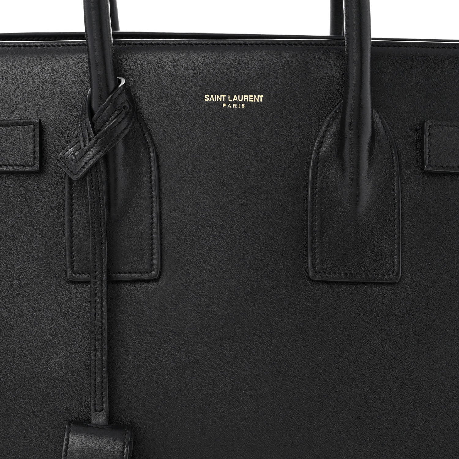 Saint Laurent Calfskin Small Sac De Jour Black 8 of 11