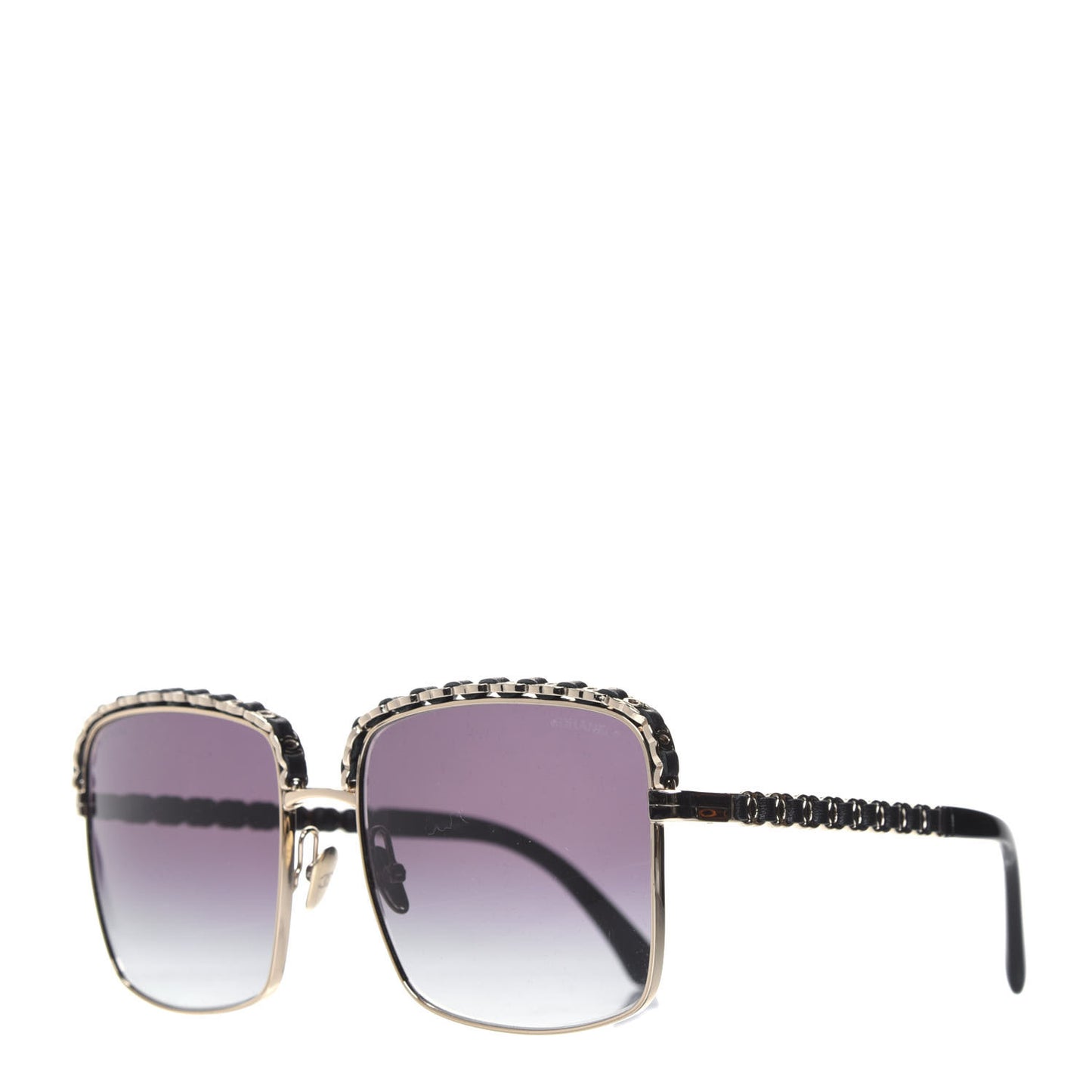 Metal Square Chain Sunglasses 71369 Grey