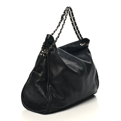 Chanel Lambskin Large Ultimate Soft Tote Black 3 of 12