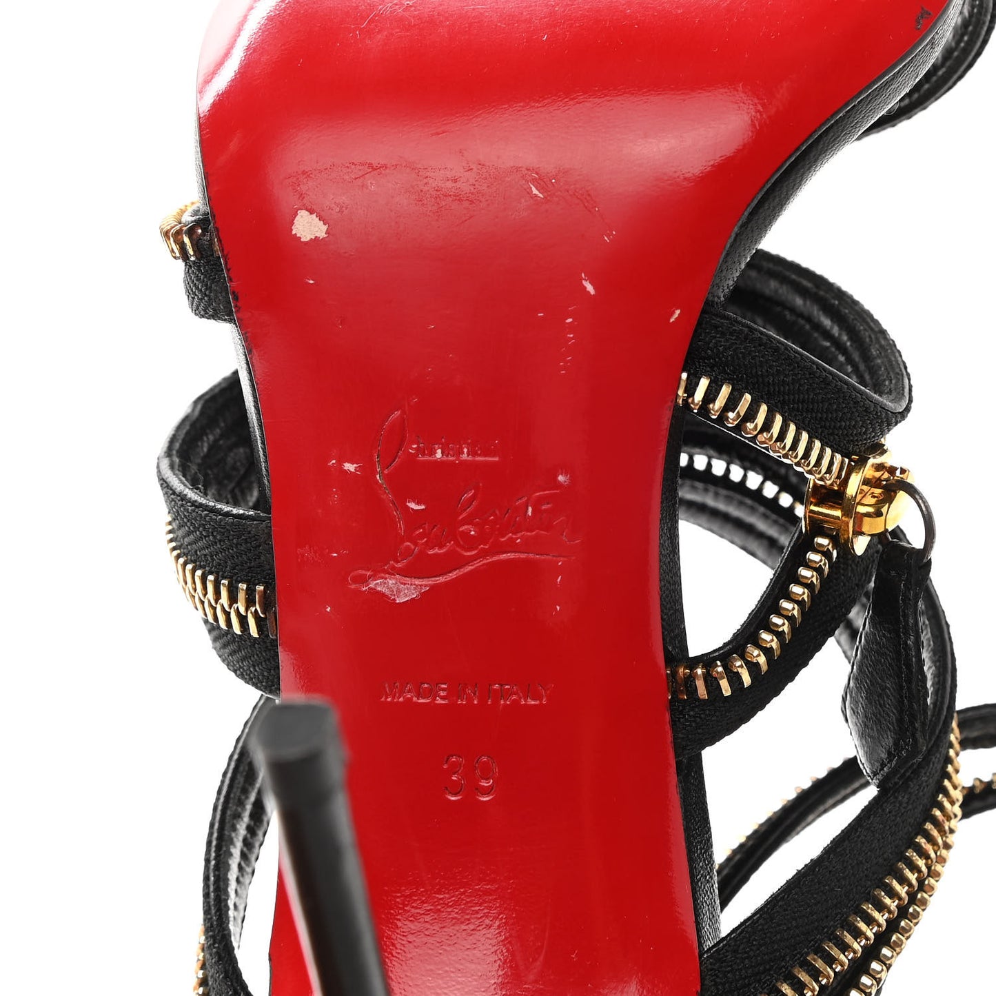 Kid Unzip Booty 100 Sandals 39 Black Gold