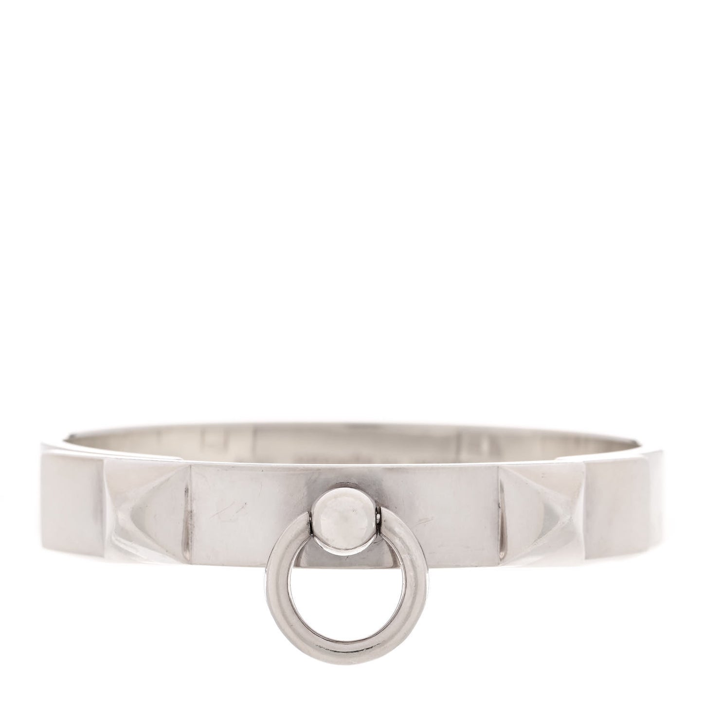 Sterling Silver PM Collier De Chien Bracelet SH