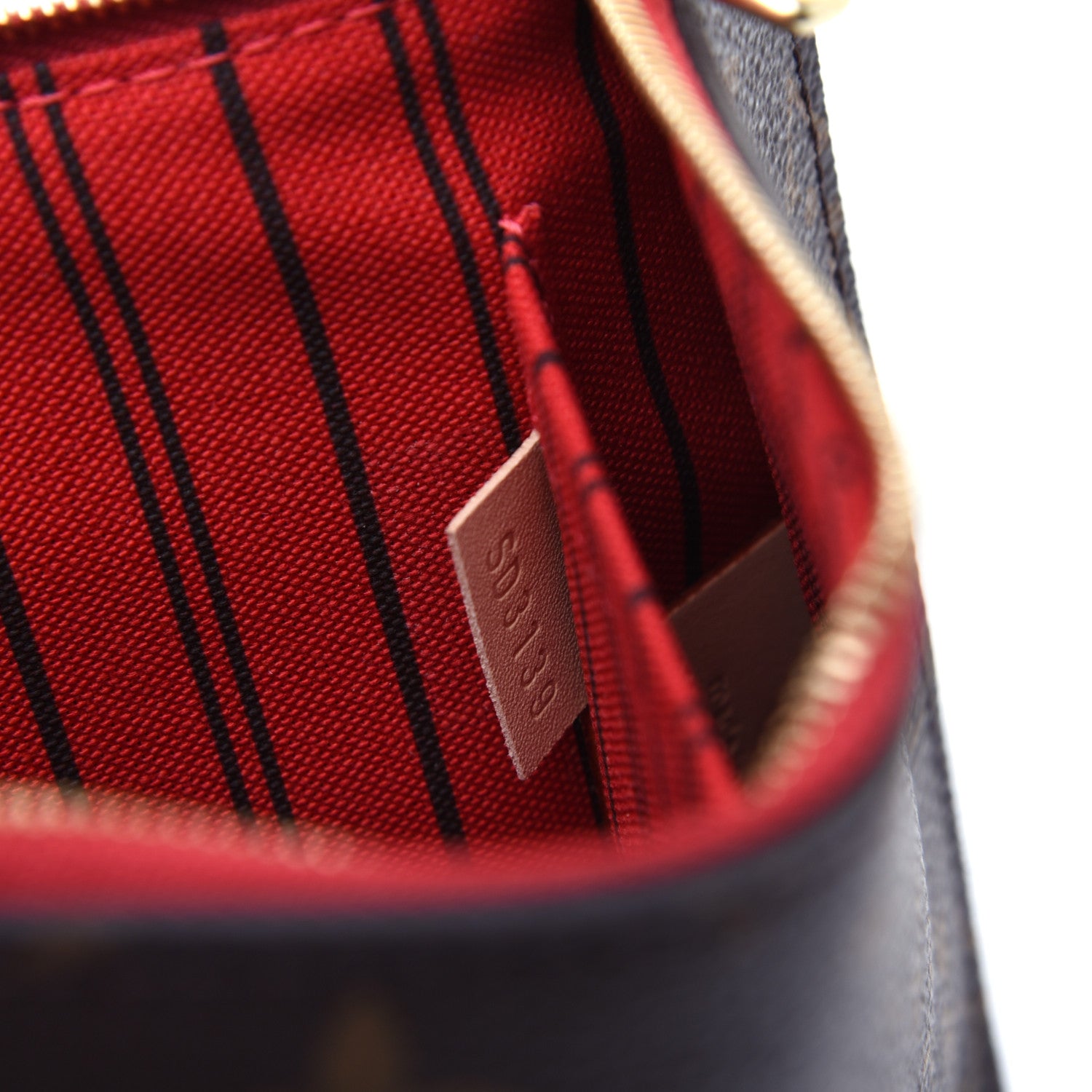 Louis Vuitton Monogram Neverfull MM GM Pochette Cherry 10 of 15