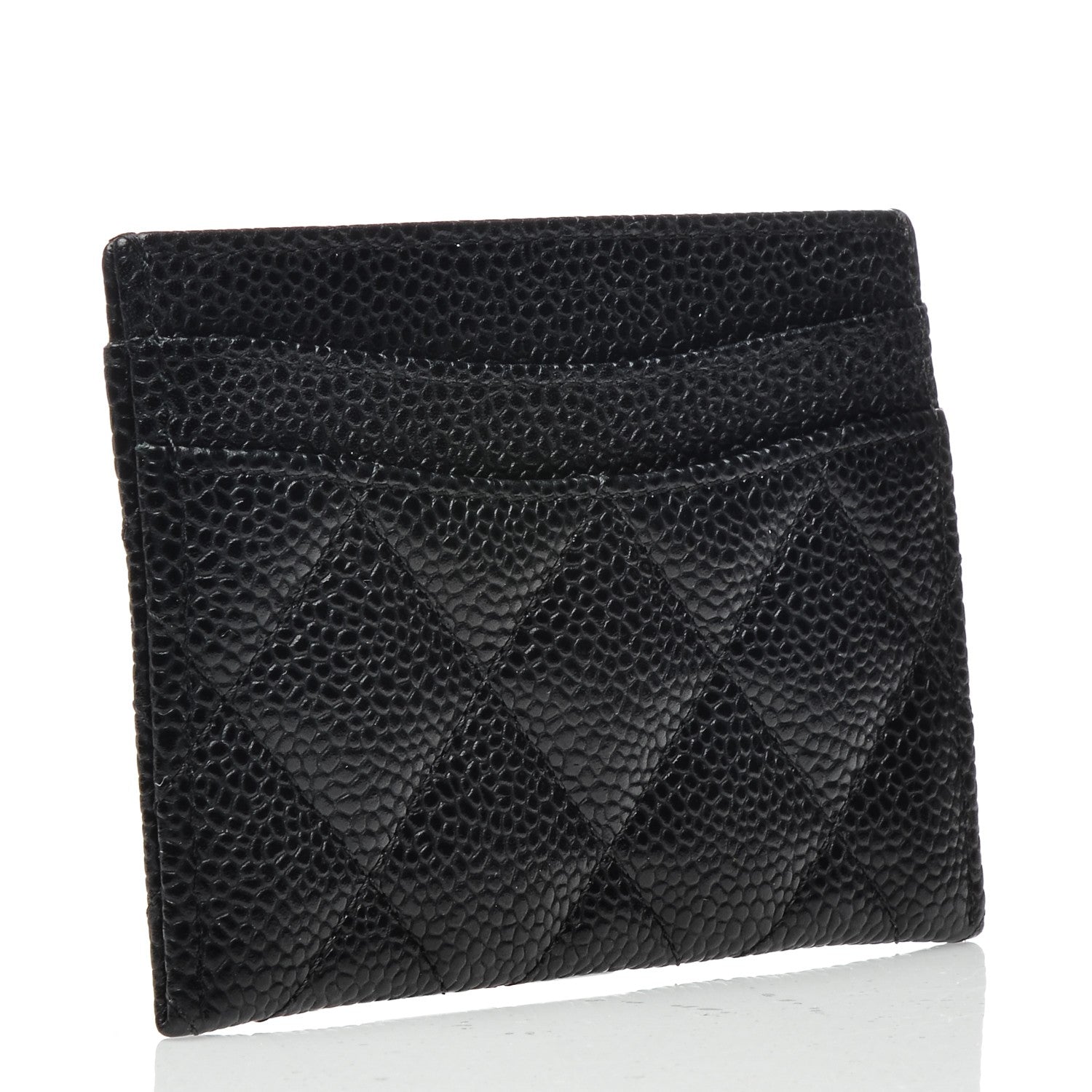 Chanel Caviar Quilted Card Holder Black 3 of 8