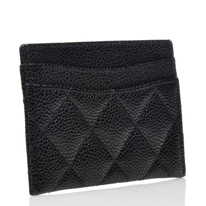 Chanel Caviar Quilted Card Holder Black 3 of 8