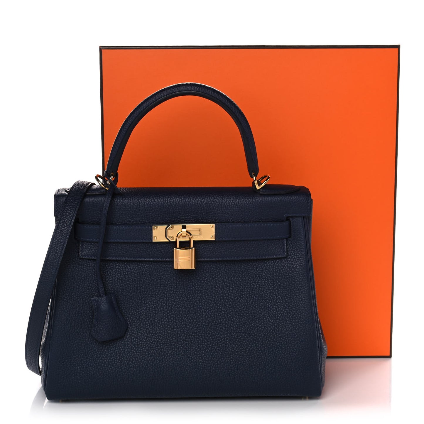 Togo Kelly Retourne 28 Bleu Nuit
