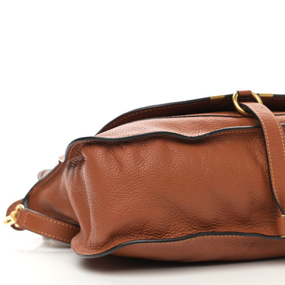 Chloe Calfskin Medium Marcie Satchel Tan 9 of 11