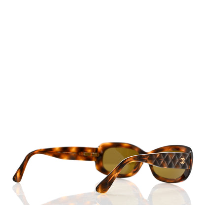 Chanel Acetate Rectangle Sunglasses 5094 Tortoise 4 of 7