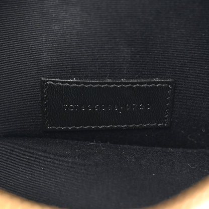 Saint Laurent Smooth Calfskin Zip Pouch Cheddar 7 of 10