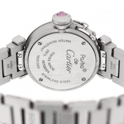 Cartier Stainless Steel 27mm Miss Pasha Quartz Watch Pink 4 of 4