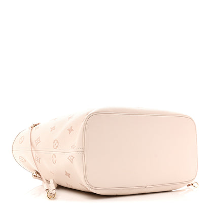 Louis Vuitton Monogram Debossed Neverfull MM Eden 5 of 10