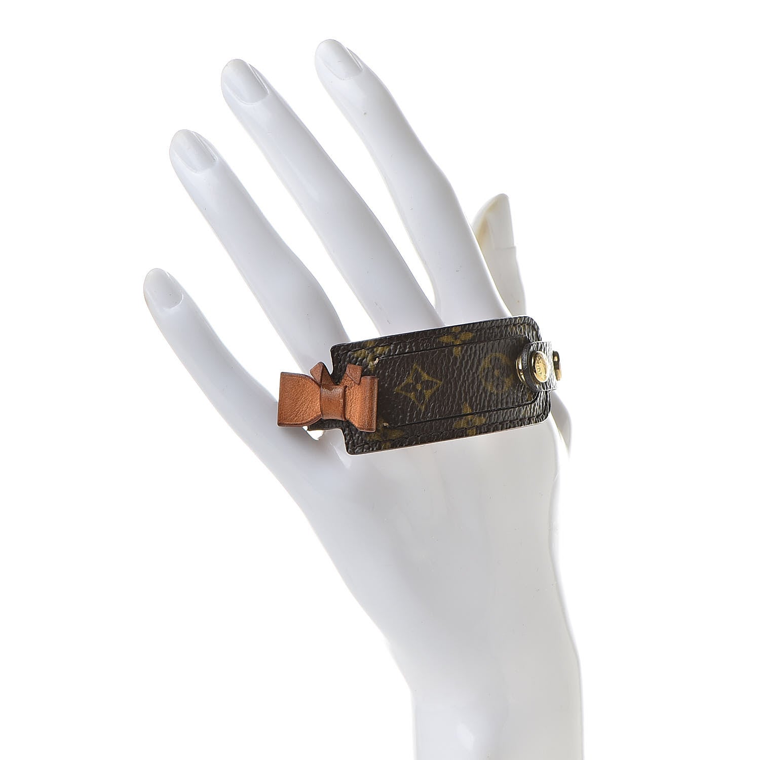 Louis Vuitton Monogram Address Bracelet 2 of 5