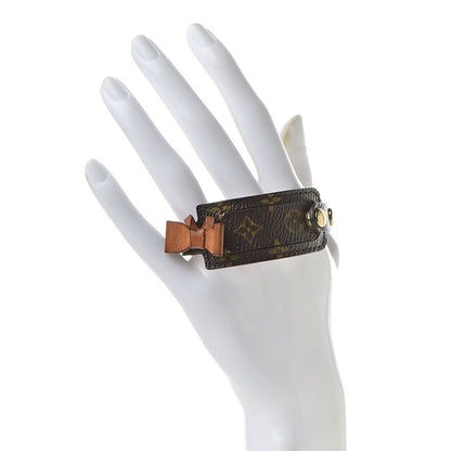 Louis Vuitton Monogram Address Bracelet 2 of 5