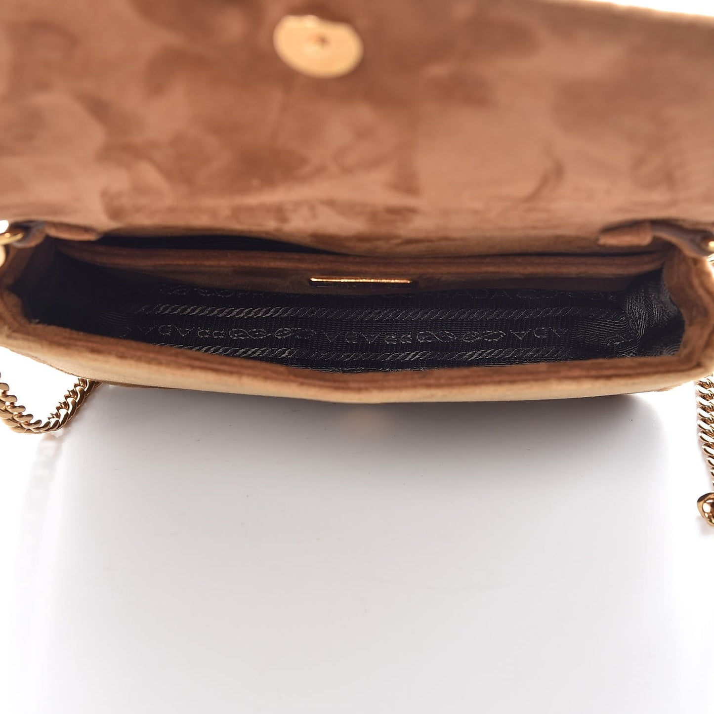 Velvet Cahier Belt Bag Cammello