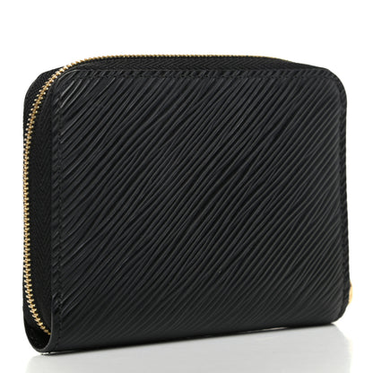 Louis Vuitton Epi Love Lock Zippy Coin Purse Black 3 of 7