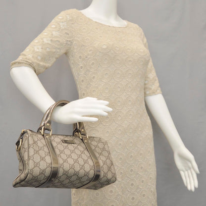 Gucci Monogram Small Joy Boston Metallic 2 of 11