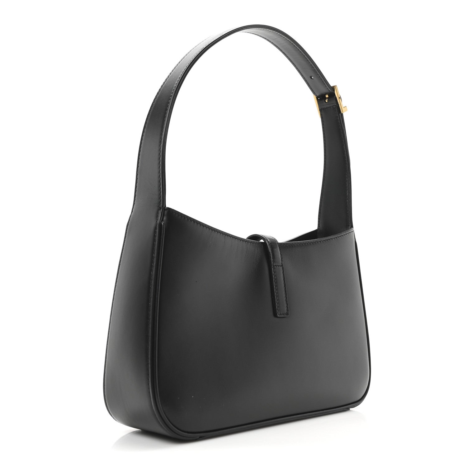 Saint Laurent Smooth Calfskin Le 5 A 7 Mini Hobo Black 3 of 10