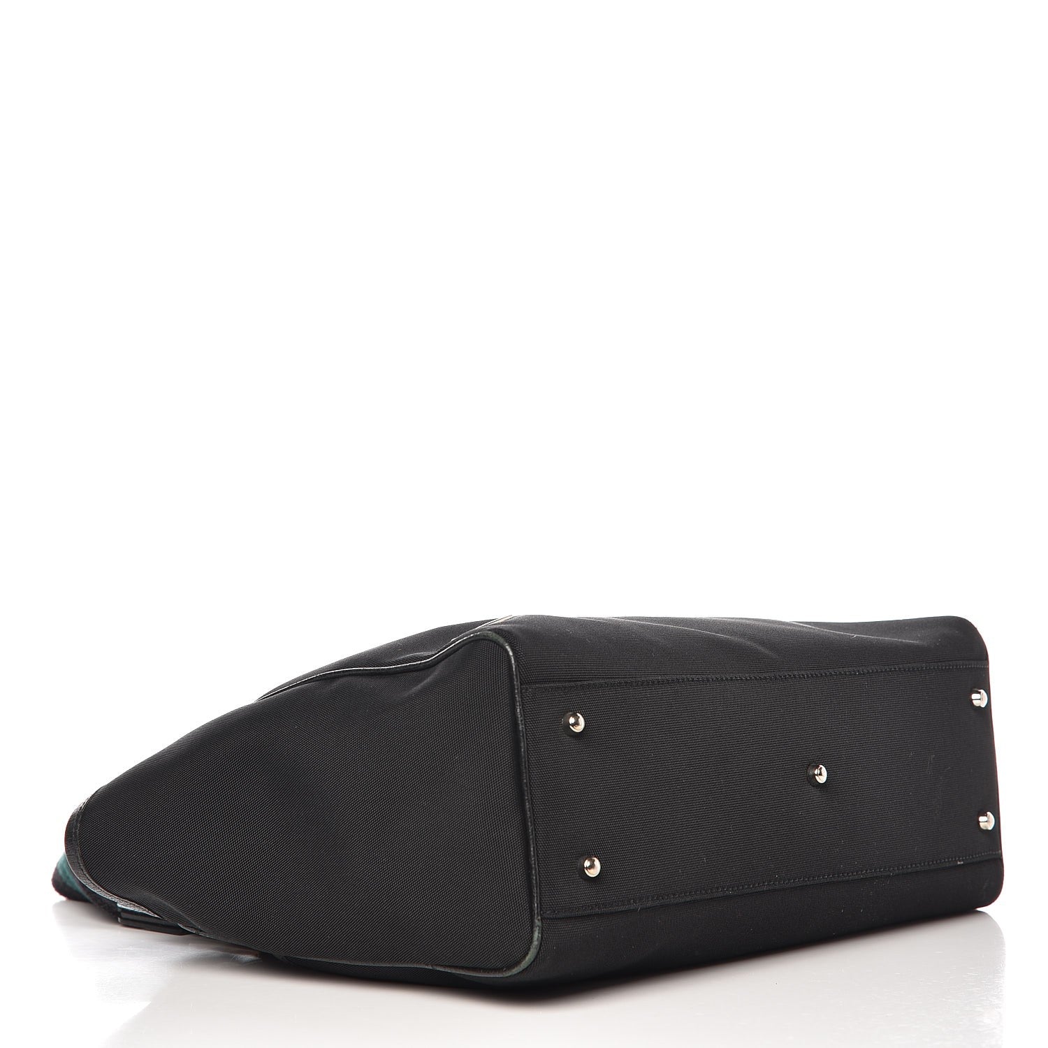 Gucci Canvas Web Tote Bag Black 4 of 10