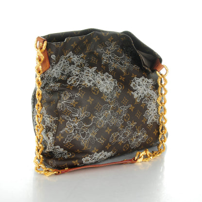 Louis Vuitton Monogram Dentelle Fersen Silver 3 of 8