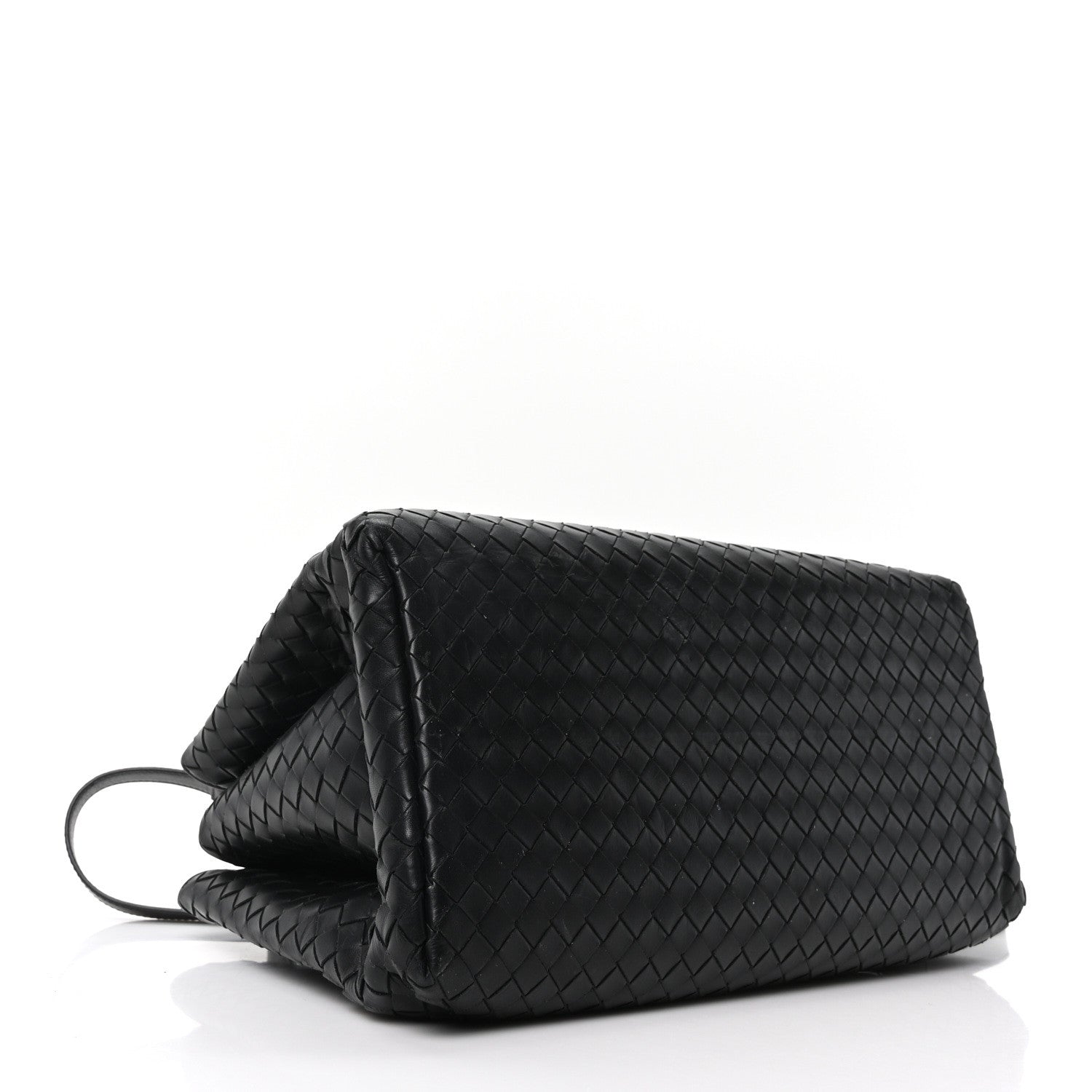 Bottega Veneta Light Calf Intrecciato Small Roma Black 4 of 9