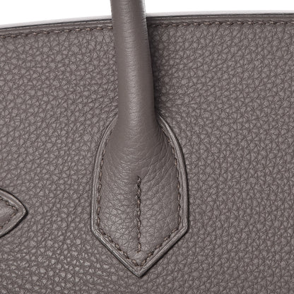 Hermes Togo Birkin 30 Etain 28 of 35