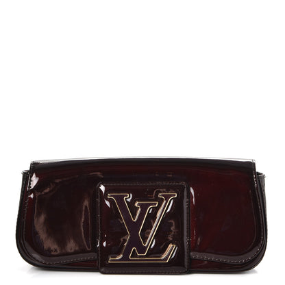 Louis Vuitton Patent Sobe Clutch Amarante 1 of 8