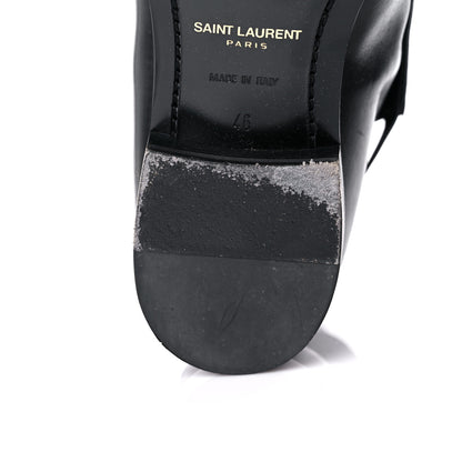 Saint Laurent Calfskin Mens Ankle Boots 46 Black 9 of 17