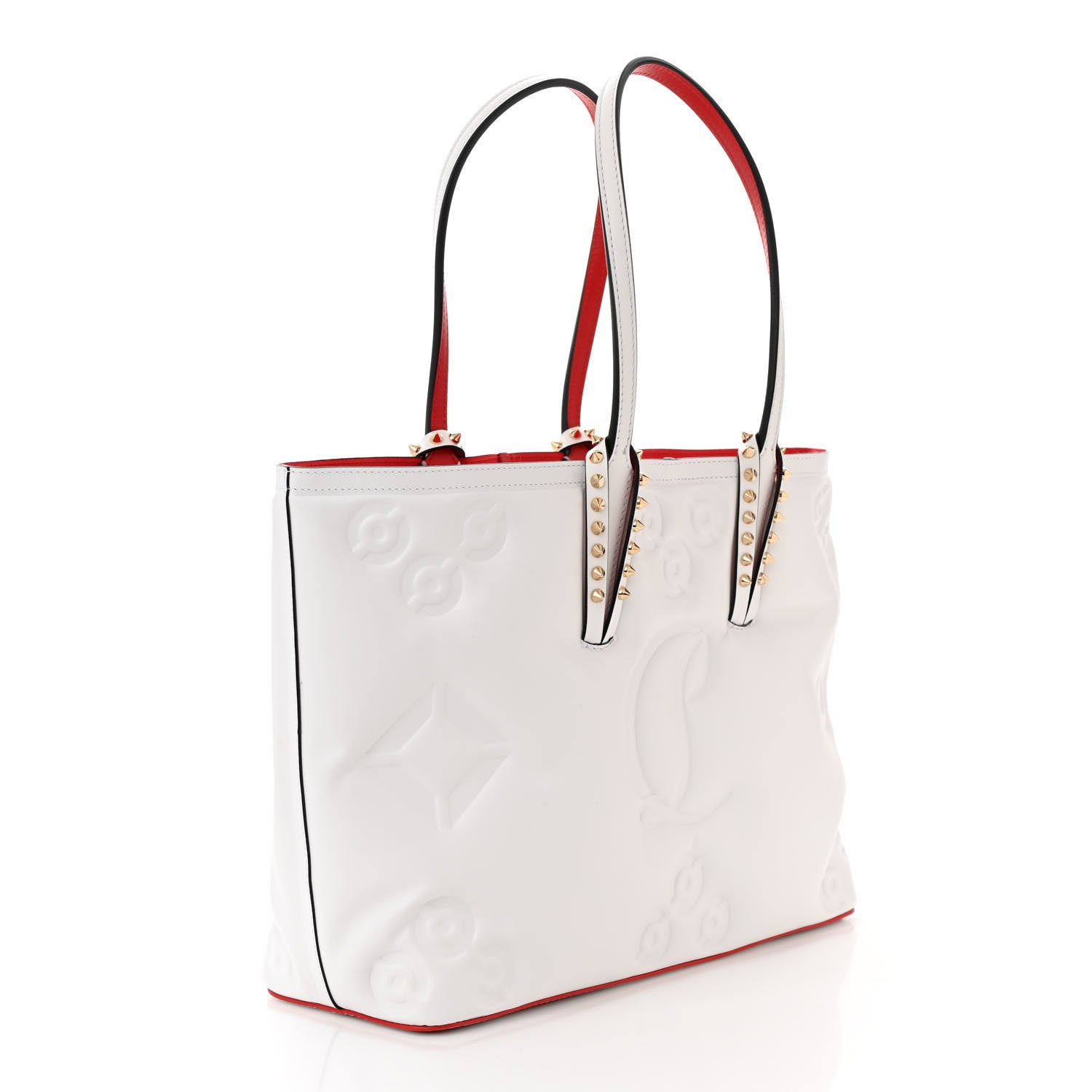 Christian Louboutin Padded Loubinthesky Cabata Tote White 4 of 12
