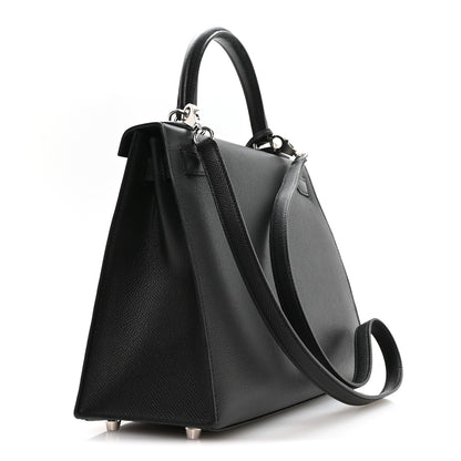 Hermes Epsom Kelly Sellier 28 Black 3 of 11
